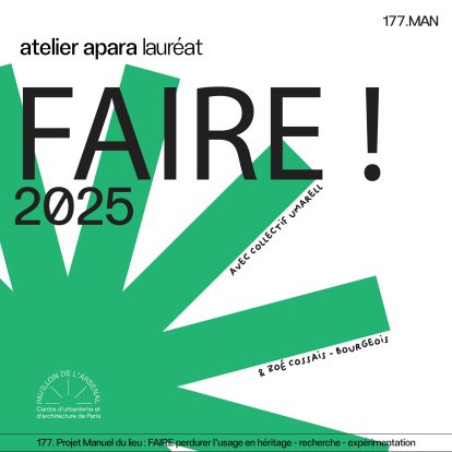 manuel du lieu - Atelier Apara